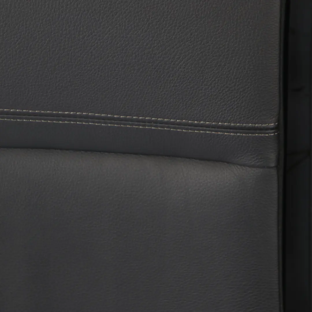 Leather Rear Seats Set Sofa Bench Folding Backrest to Rear Seat BMW E90 LCI Black with Part number 7212283 Rear Seat BMW E90 LCI Black Leather Rear Seats Set Sofa Bench Folding Backrest - SKU 7246511-1 - Part number 7212283