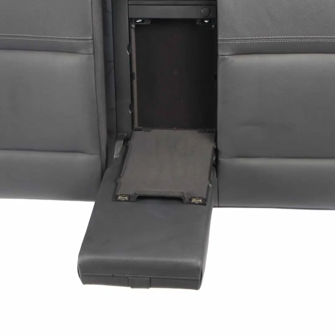 Leather Rear Seats Set Sofa Bench Folding Backrest to Rear Seat BMW E90 LCI Black with Part number 7212283 Rear Seat BMW E90 LCI Black Leather Rear Seats Set Sofa Bench Folding Backrest - SKU 7246511-1 - Part number 7212283