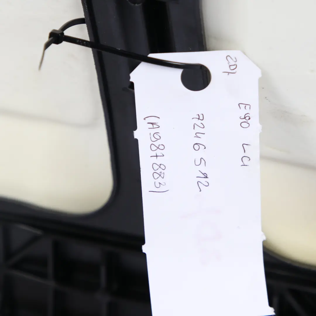 Bench BMW E90 LCI Couch Base Sofa Covering Leather Dakota Grey to Rear Seat with Part number 7246512 Rear Seat Bench BMW E90 LCI Couch Base Sofa Covering Leather Dakota Grey - SKU 7246512 - Part number 7246512