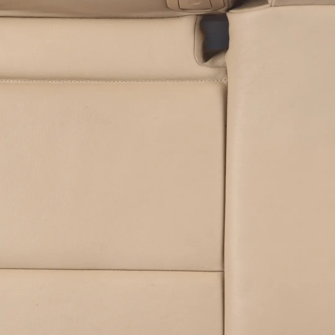 Rear Seat Bench BMW E90 LCI Couch Base Sofa Beige Leather Dakota - SKU 7246513 - Part number 7246513