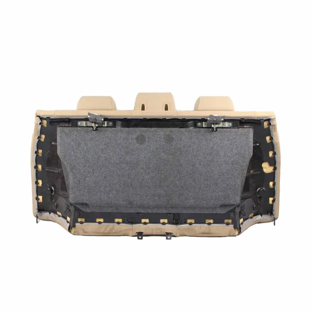 Backrest BMW E90 LCI Saloon Bench Back Cover Leather Dakota Beige to Rear Seat with Part number 7246516 Rear Seat Backrest BMW E90 LCI Saloon Bench Back Cover Leather Dakota Beige - SKU 7246516 - Part number 7246516