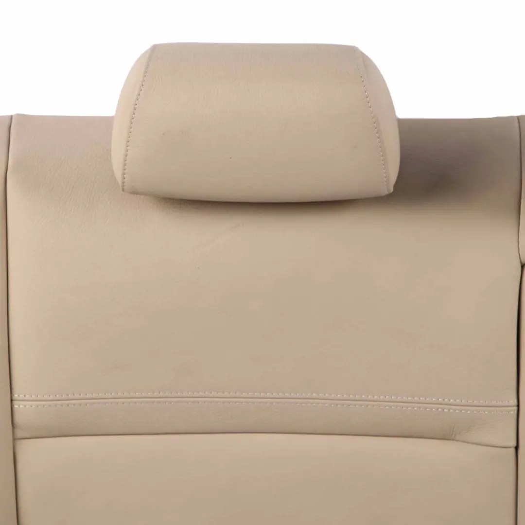 Backrest BMW E90 LCI Saloon Bench Back Cover Leather Dakota Beige to Rear Seat with Part number 7246516 Rear Seat Backrest BMW E90 LCI Saloon Bench Back Cover Leather Dakota Beige - SKU 7246516 - Part number 7246516