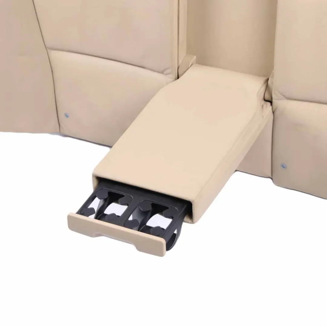 Backrest BMW E90 LCI Saloon Bench Back Cover Leather Dakota Beige to Rear Seat with Part number 7246516 Rear Seat Backrest BMW E90 LCI Saloon Bench Back Cover Leather Dakota Beige - SKU 7246516 - Part number 7246516