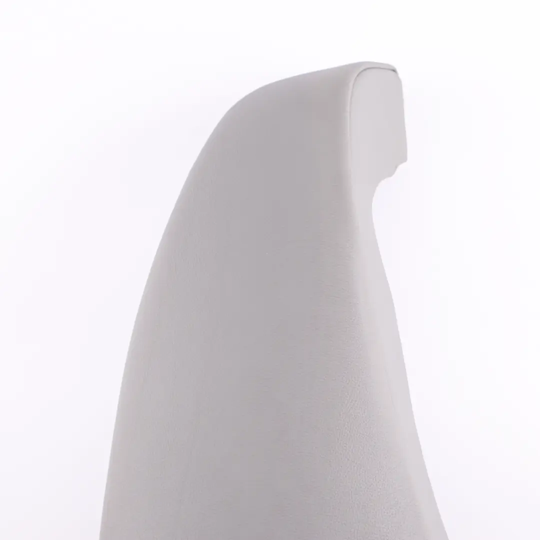 Lateral Trim Panel Covering Right O/S Grey Leather to BMW E90 LCI Rear Seat with Part number 7246532 BMW E90 LCI Rear Seat Lateral Trim Panel Covering Right O/S Grey Leather - SKU 7246532 - Part number 7246532