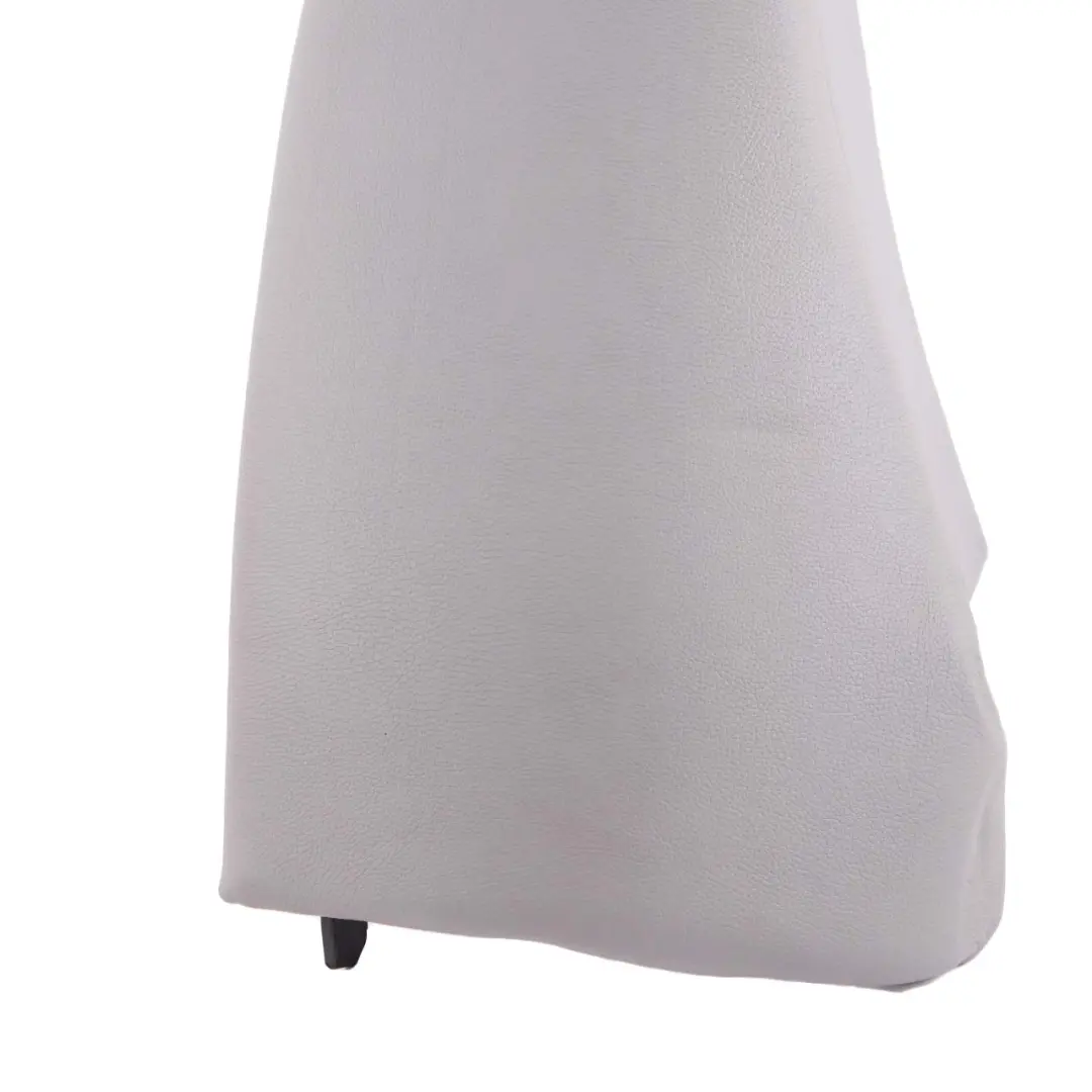 Lateral Trim Panel Covering Right O/S Grey Leather to BMW E90 LCI Rear Seat with Part number 7246532 BMW E90 LCI Rear Seat Lateral Trim Panel Covering Right O/S Grey Leather - SKU 7246532 - Part number 7246532