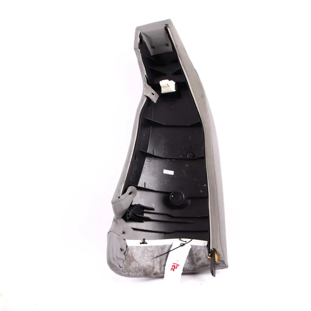 Lateral Trim Panel Covering Right O/S Grey Leather to BMW E90 LCI Rear Seat with Part number 7246532 BMW E90 LCI Rear Seat Lateral Trim Panel Covering Right O/S Grey Leather - SKU 7246532 - Part number 7246532