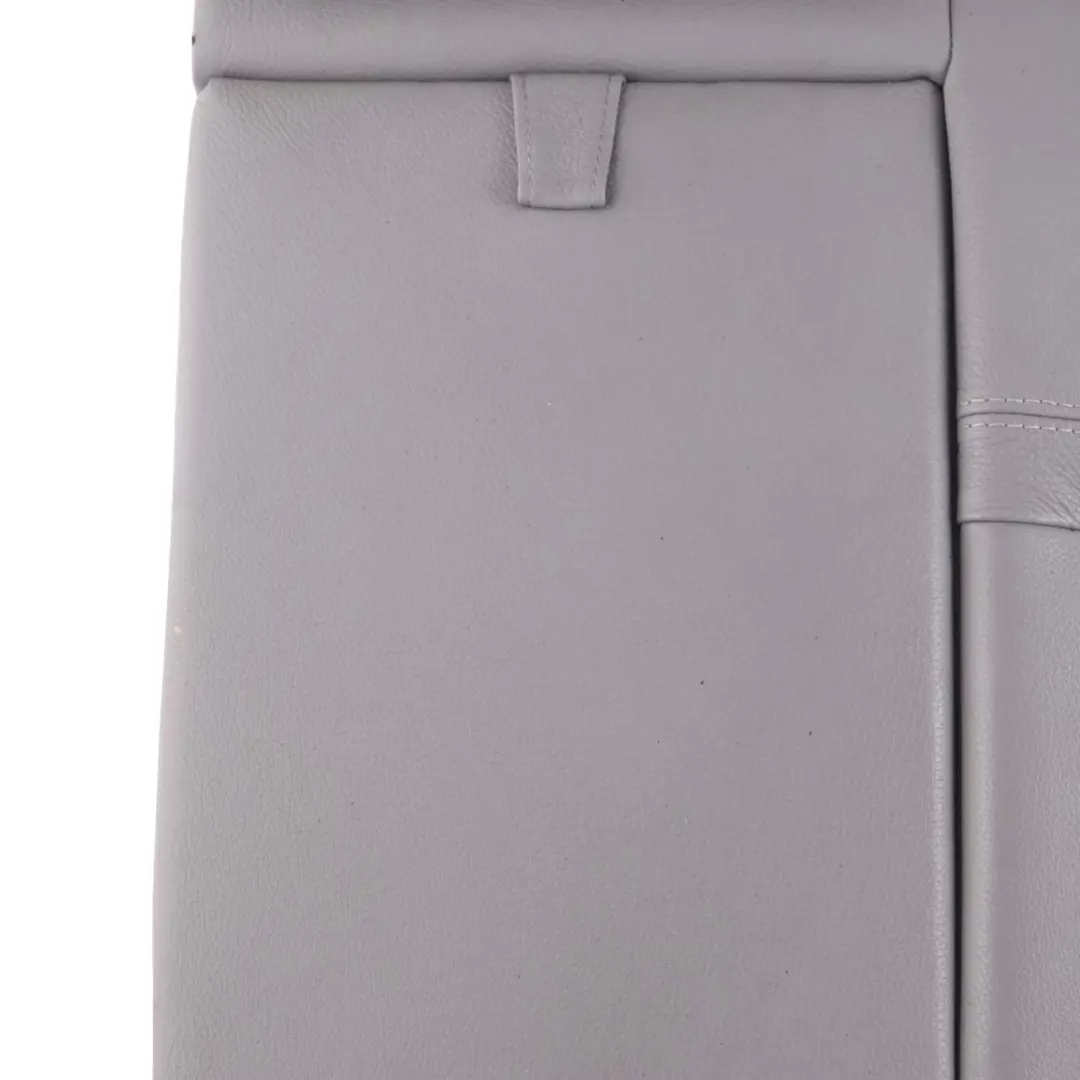 Backrest BMW E91 LCI Touring Left N/S Back Cover Leather Dakota Grey to Rear Seat with Part number 7246565 Rear Seat Backrest BMW E91 LCI Touring Left N/S Back Cover Leather Dakota Grey - SKU 7246565 - Part number 7246565