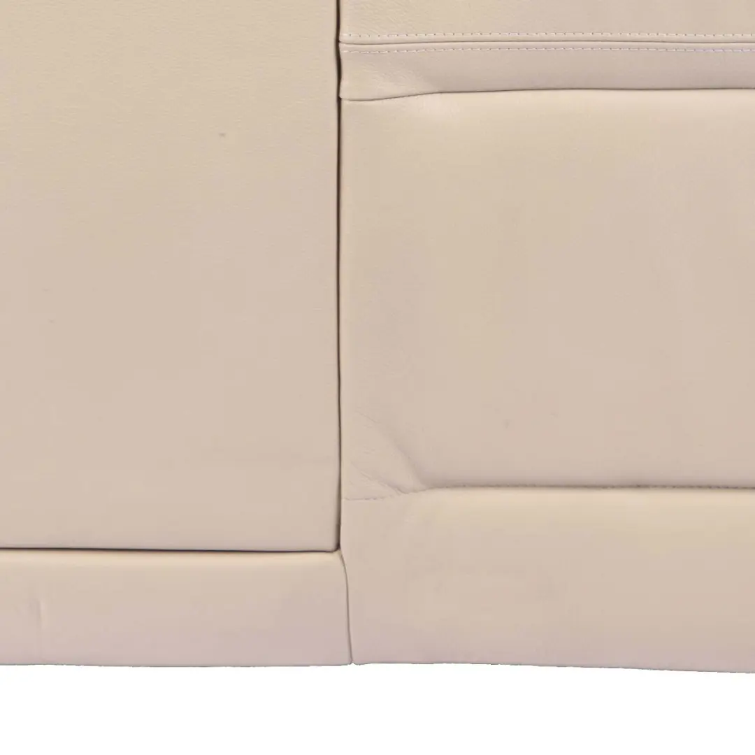 BMW E91 Touring Dossier de siège arrière gauche Back Cover Cuir Dakota Beige - SKU 7246566 - Numéro de pièce 7246566