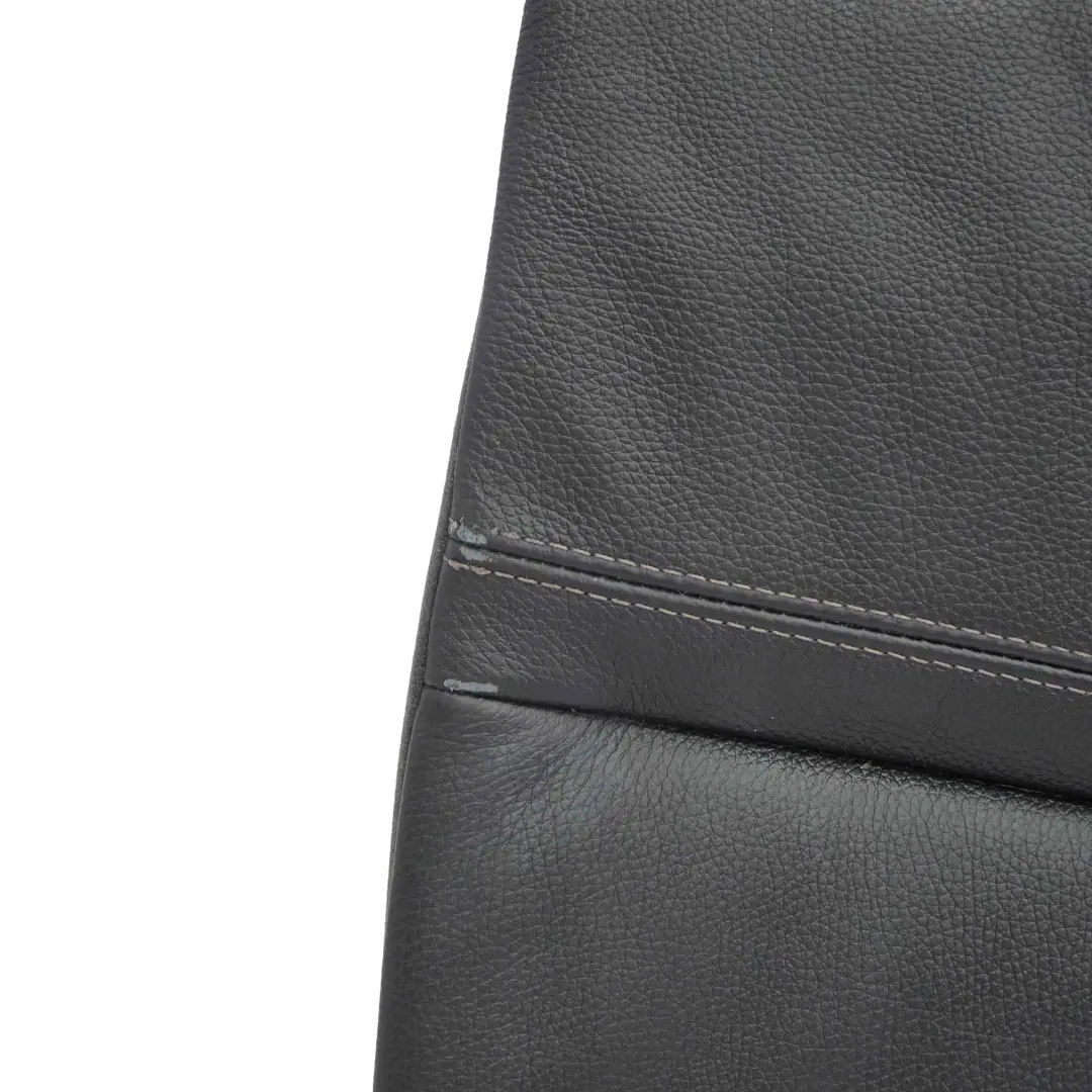 BMW E91 LCI Seat Backrest Touring Rear Right O/S Back Seat Leather Dakota Black - SKU 7246567-1 - Part number 7246567