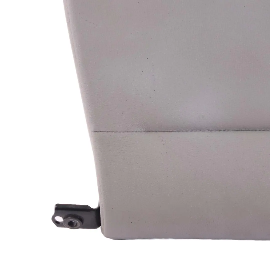 Backrest BMW E91 LCI Touring Right O/S Back Cover Leather Dakota Grey to Rear Seat with Part number 7246568 Rear Seat Backrest BMW E91 LCI Touring Right O/S Back Cover Leather Dakota Grey - SKU 7246568 - Part number 7246568