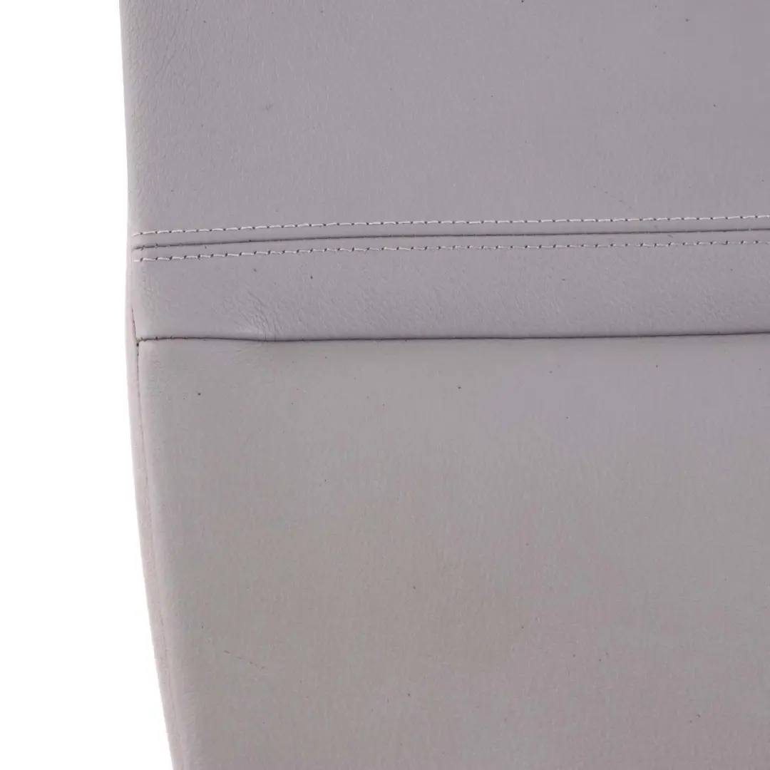 Backrest BMW E91 LCI Touring Right O/S Back Cover Leather Dakota Grey to Rear Seat with Part number 7246568 Rear Seat Backrest BMW E91 LCI Touring Right O/S Back Cover Leather Dakota Grey - SKU 7246568 - Part number 7246568