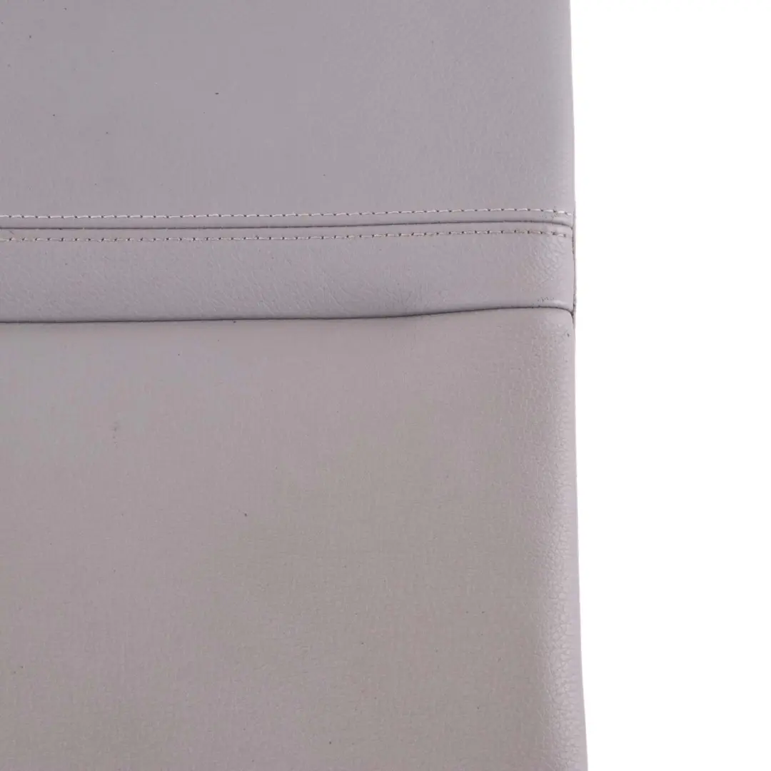 Backrest BMW E91 LCI Touring Right O/S Back Cover Leather Dakota Grey to Rear Seat with Part number 7246568 Rear Seat Backrest BMW E91 LCI Touring Right O/S Back Cover Leather Dakota Grey - SKU 7246568 - Part number 7246568