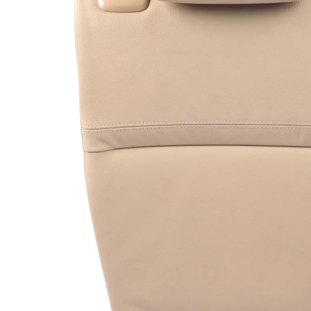 BMW E91 Touring Respaldo Asiento Trasero Derecho Funda Cuero Dakota Beige - SKU 7246569 - Número de pieza 7246569