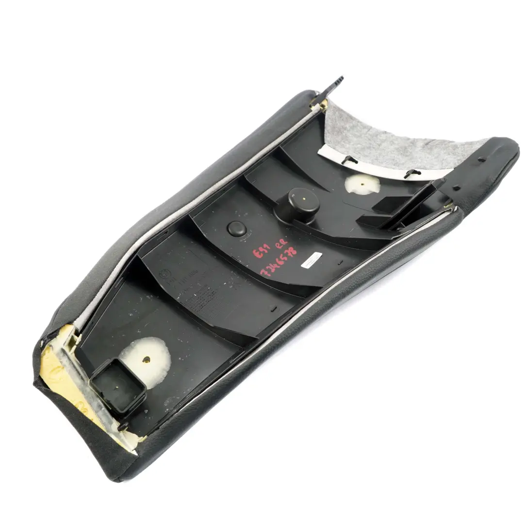 Asiento Trasero Derecho Acabado Lateral Cuero Negro Dakota para BMW E91 LCI Touring con número de pieza 7246578 BMW E91 LCI Touring Asiento Trasero Derecho Acabado Lateral Cuero Negro Dakota - SKU 7246578 - Número de pieza 7246578