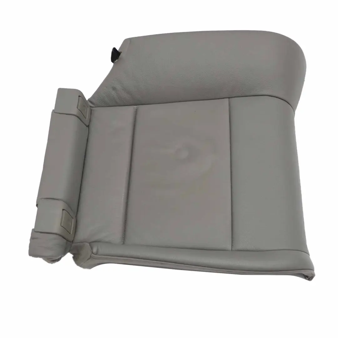 BMW E93 Cabrio Sitzbank Couch hinten links Sitzbankbezug Leder Grau - SKU 7246643 - Teilenummer 7246643