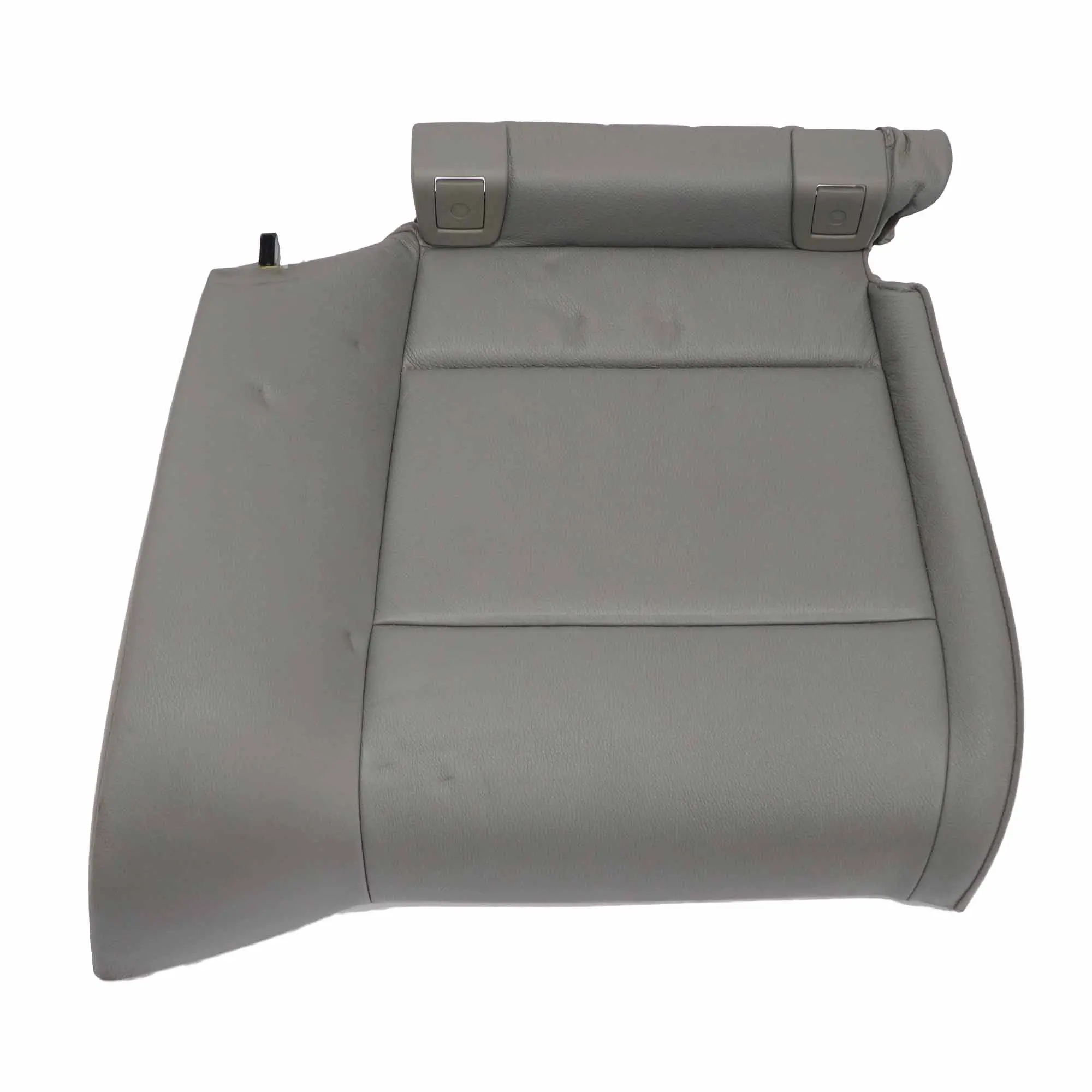 BMW E93 Cabrio Asiento Convertible Cojín Trasero Derecho Tapa Cuero Gris