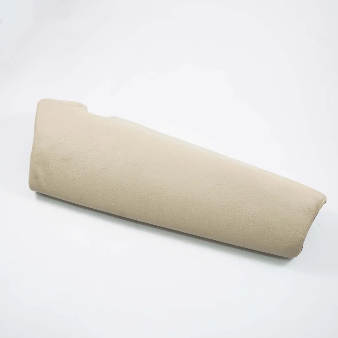 BMW E93 Side Finisher Rear Seat Left N/S Leather Covering Panel Cream Beige - SKU 7246665 - Part number 7246665