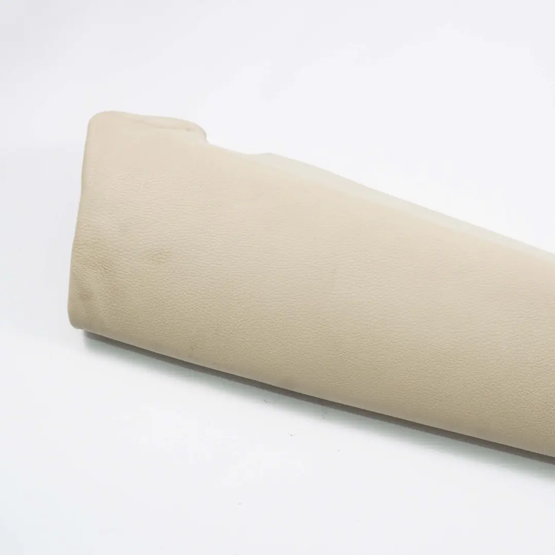 BMW E93 Side Finisher Rear Seat Left N/S Leather Covering Panel Cream Beige - SKU 7246665 - Part number 7246665