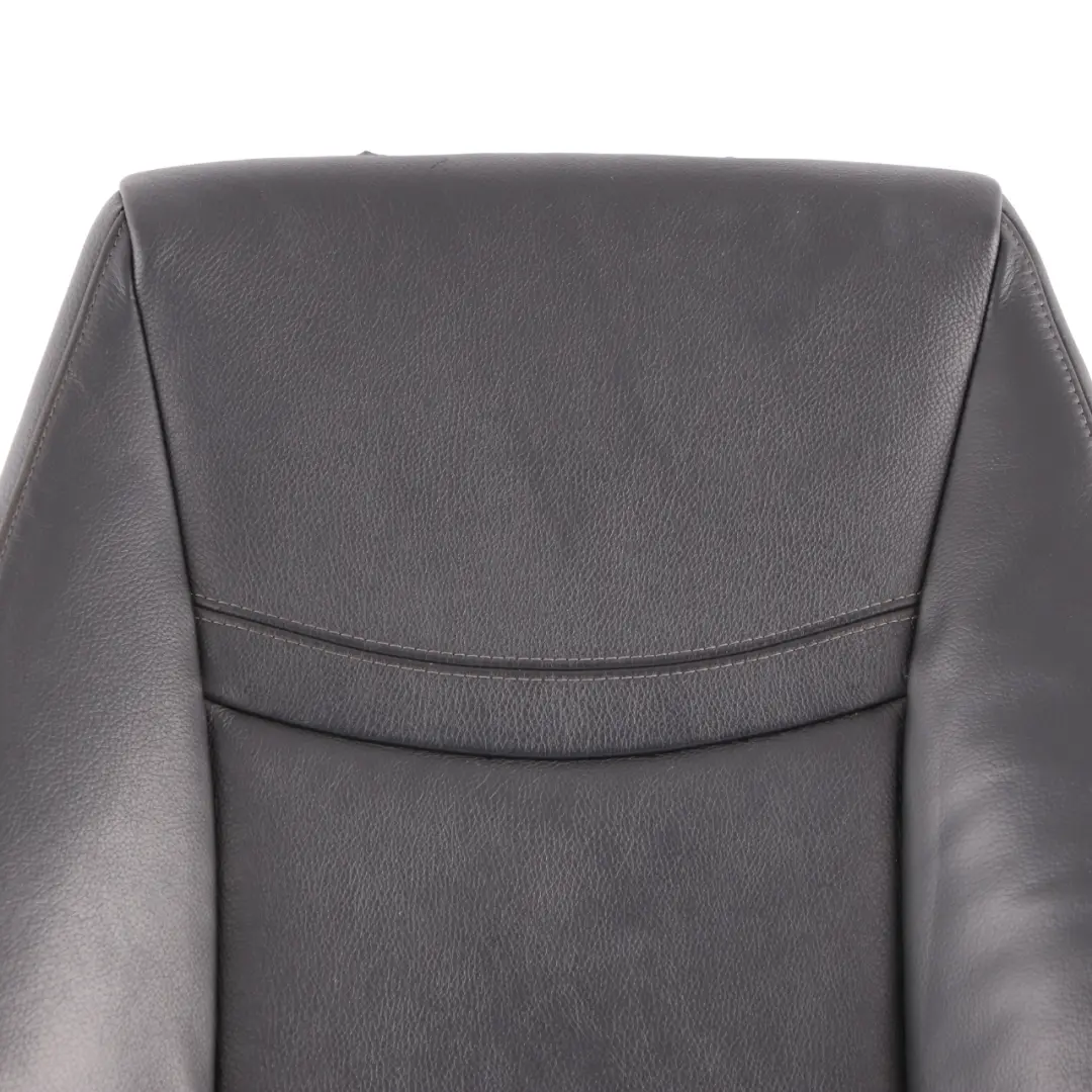 Backrest BMW E90 E91 LCI Front Left N/S Cover Heated Black Leather Dakota to Seat with Part number 7246799 Seat Backrest BMW E90 E91 LCI Front Left N/S Cover Heated Black Leather Dakota - SKU 7246799-3 - Part number 7246799