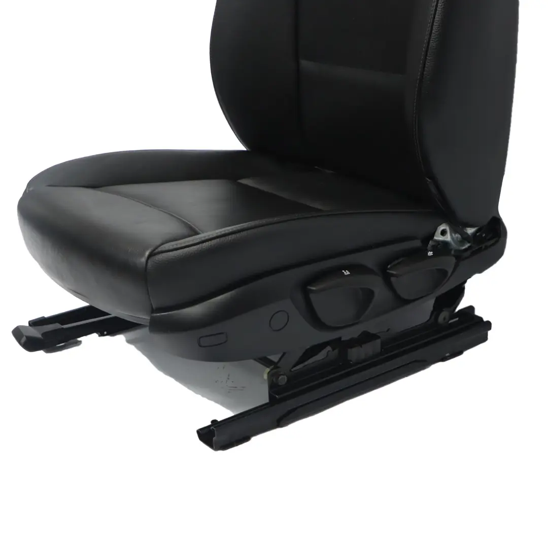 Heated Black Leather Dakota Interior Front Left Seat N/S to BMW E90 E91 LCI with Part number 7246799 BMW E90 E91 LCI Heated Black Leather Dakota Interior Front Left Seat N/S - SKU 7246799-5 - Part number 7246799