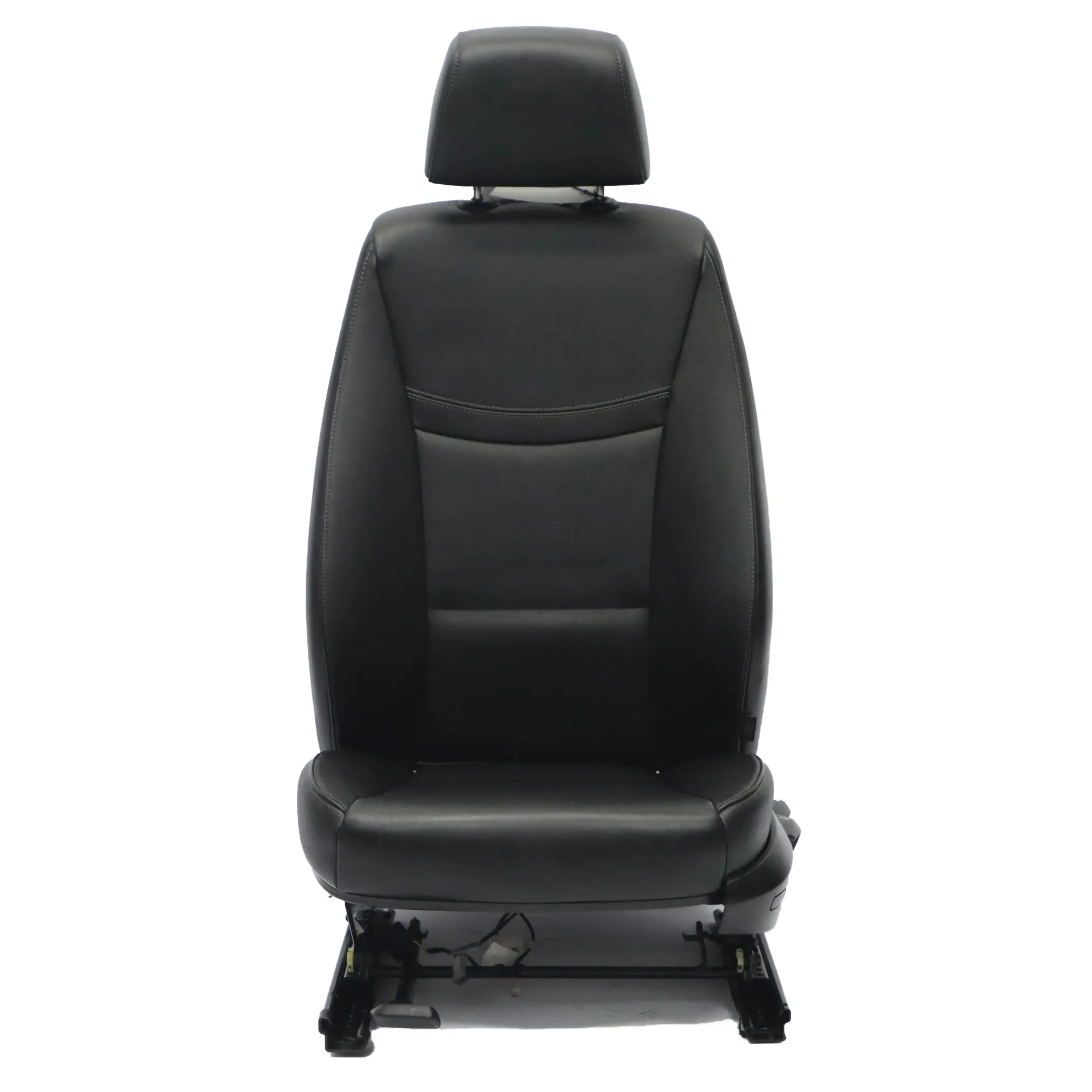 BMW E90 E91 LCI Calefacción Negro Cuero Dakota Asiento Delantero Izquierdo