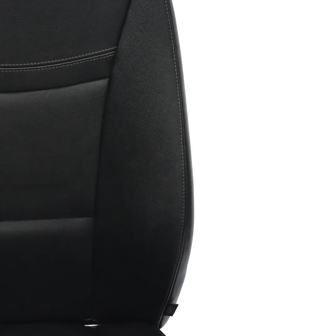 Calefacción Negro Cuero Dakota Asiento Delantero Izquierdo para BMW E90 E91 LCI con número de pieza 7246799 BMW E90 E91 LCI Calefacción Negro Cuero Dakota Asiento Delantero Izquierdo - SKU 7246799-5 - Número de pieza 7246799