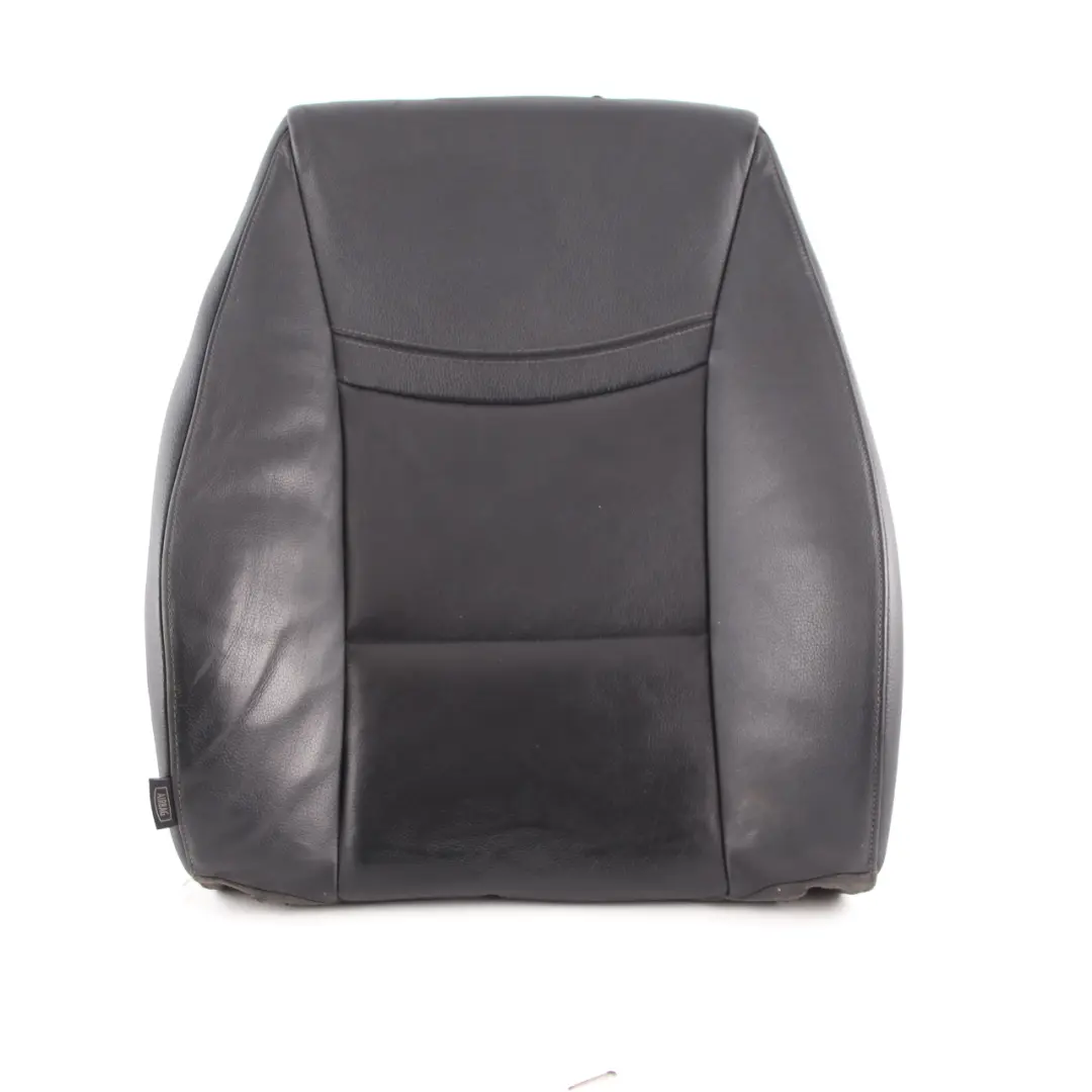 Backrest BMW E90 E91 LCI Front Right O/S Cover Heated Black Leather Dakota to Seat with Part number 7246800 Seat Backrest BMW E90 E91 LCI Front Right O/S Cover Heated Black Leather Dakota - SKU 7246800-2 - Part number 7246800