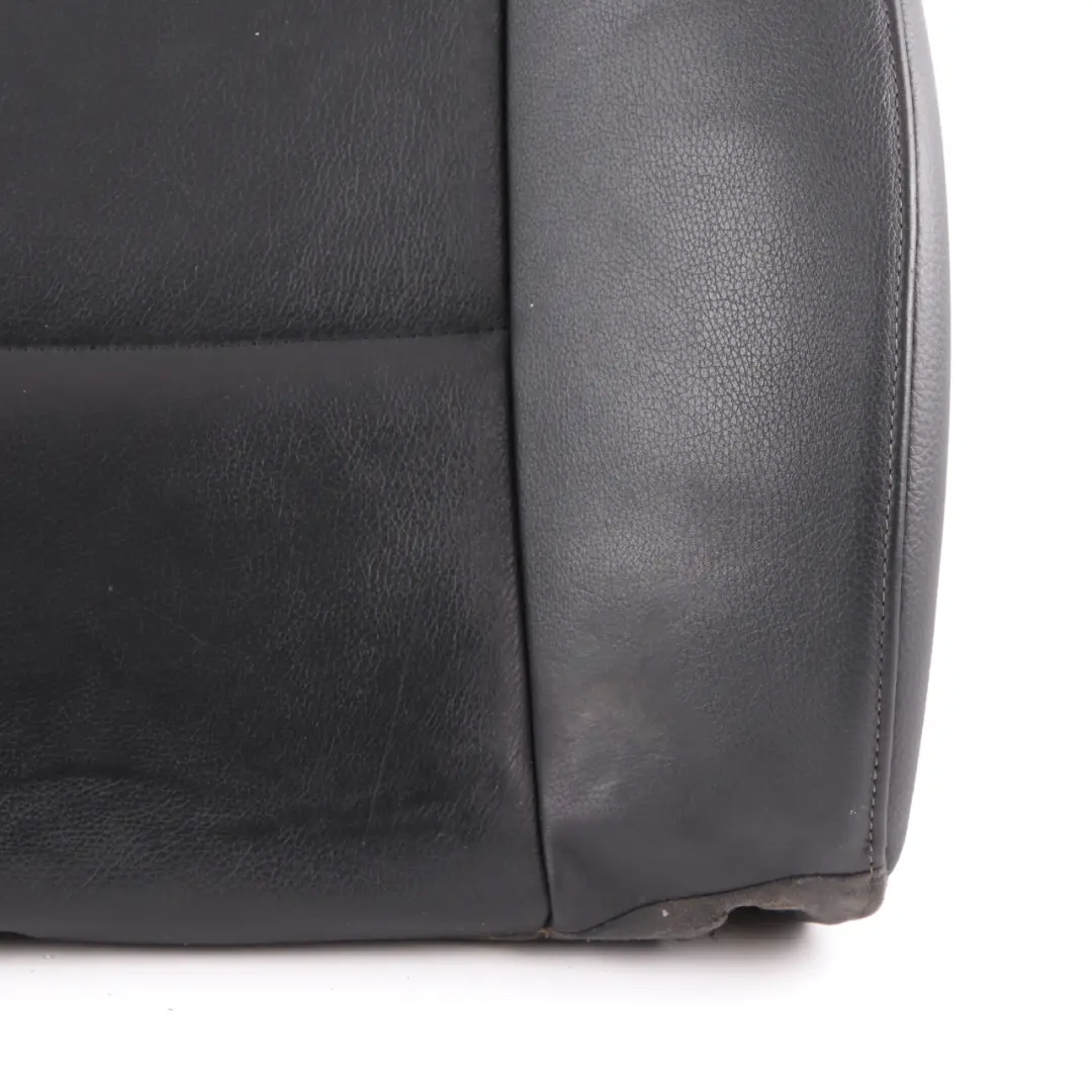 Seat Backrest BMW E90 E91 LCI Front Right O/S Cover Heated Black Leather Dakota - SKU 7246800-2 - Part number 7246800