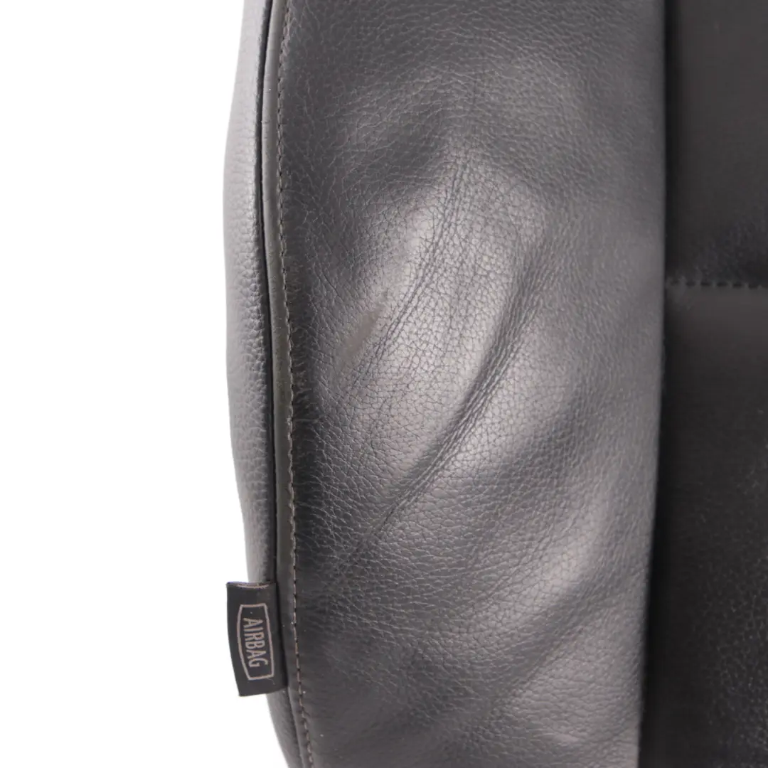 Backrest BMW E90 E91 LCI Front Right O/S Cover Heated Black Leather Dakota to Seat with Part number 7246800 Seat Backrest BMW E90 E91 LCI Front Right O/S Cover Heated Black Leather Dakota - SKU 7246800-2 - Part number 7246800