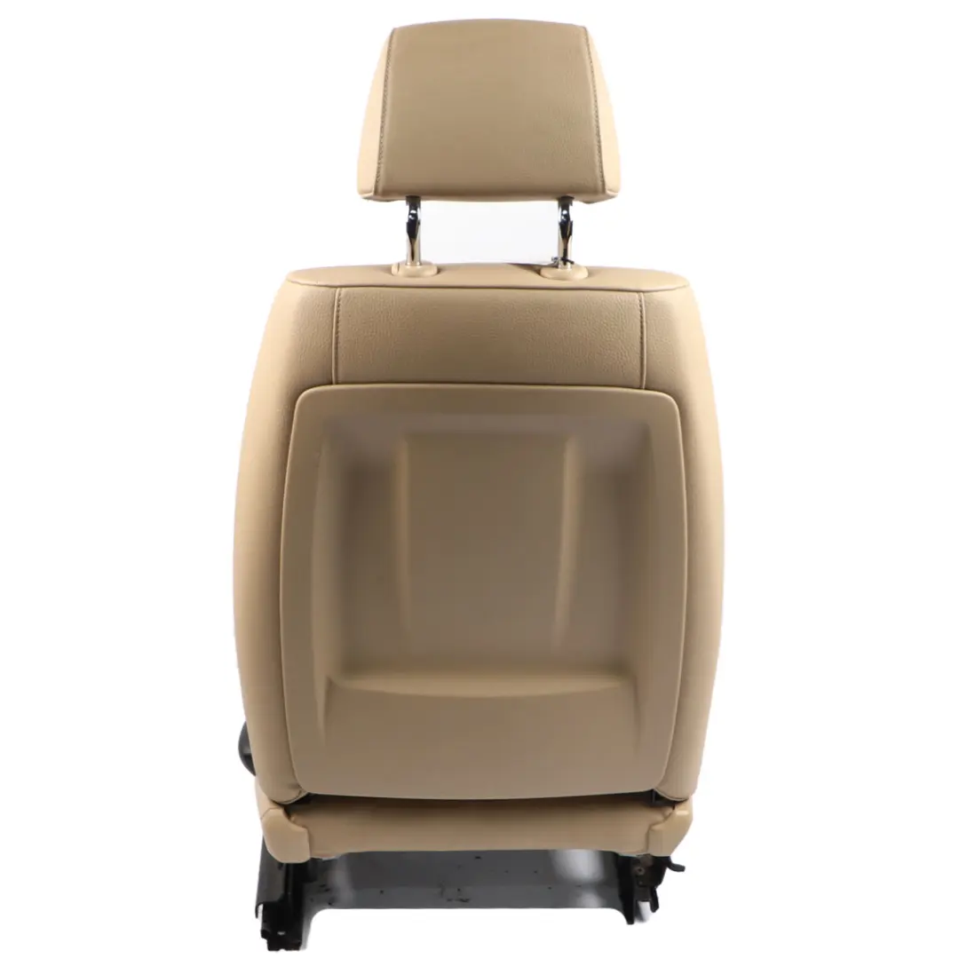 BMW E90 E91 Fotel Lewy Przód Skóra Dakota Beżowy - SKU 7246803-1 - Numer Części 7246803