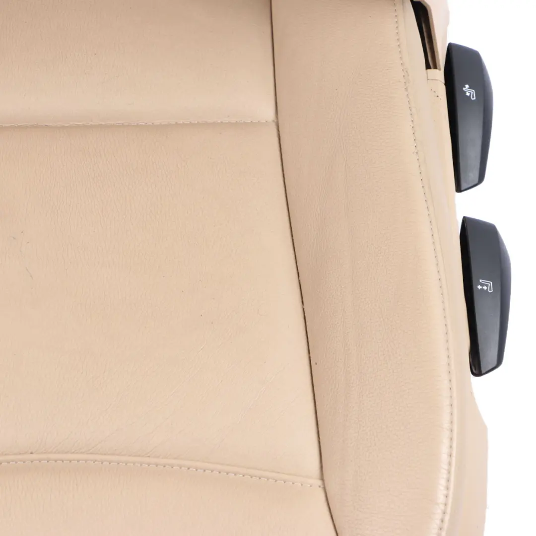  Vordersitz BMW E90 E91 LCI Links Interieur Leder Dakota Beige - SKU 7246803-1 - Teilenummer 7246803