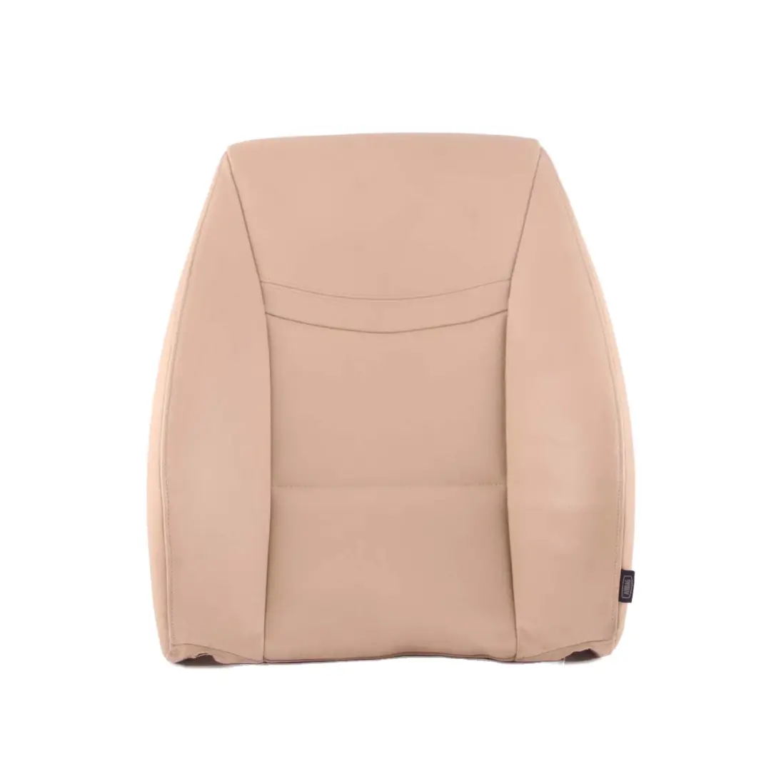 BMW E90 E91 LCI Front Left N/S Heated Seat Backrest Cover Leather Dakota Beige - SKU 7246803 - Part number 7246803