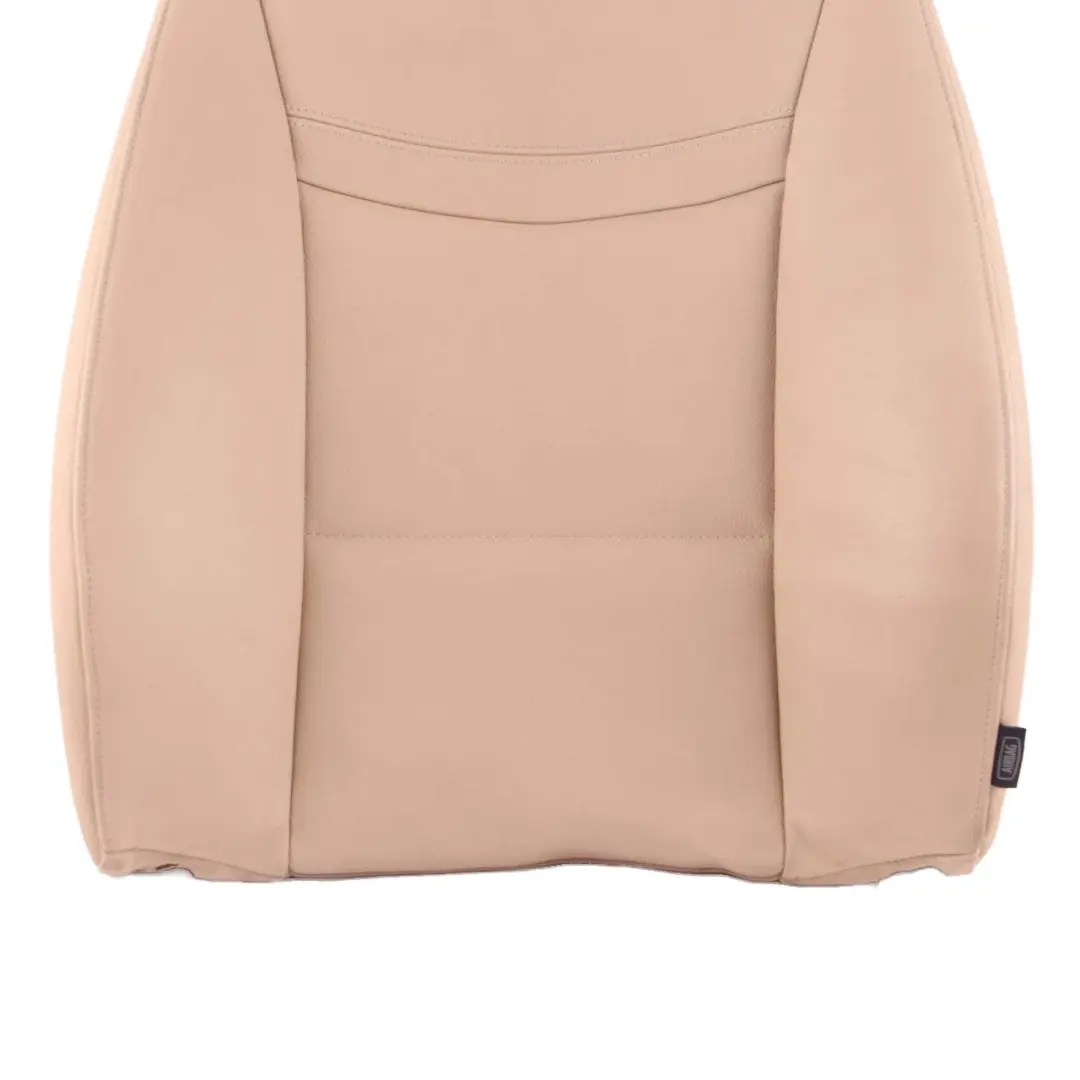 Front Left N/S Heated Seat Backrest Cover Leather Dakota Beige to BMW E90 E91 LCI with Part number 7246803 BMW E90 E91 LCI Front Left N/S Heated Seat Backrest Cover Leather Dakota Beige - SKU 7246803 - Part number 7246803