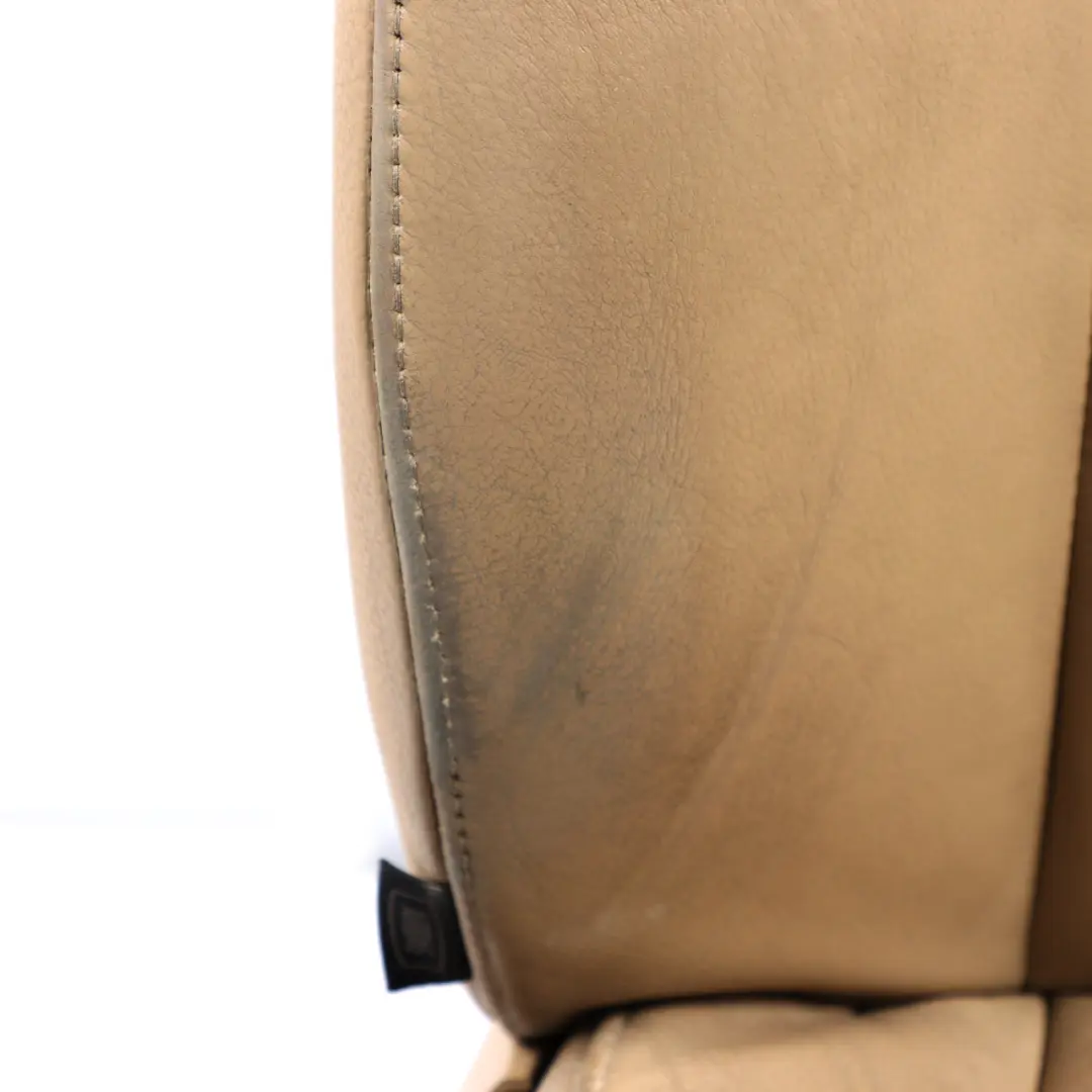 BMW E90 E91 LCI Asiento Delantero Derecho Interior Cuero Dakota Beige - SKU 7246804-1 - Número de pieza 7246804
