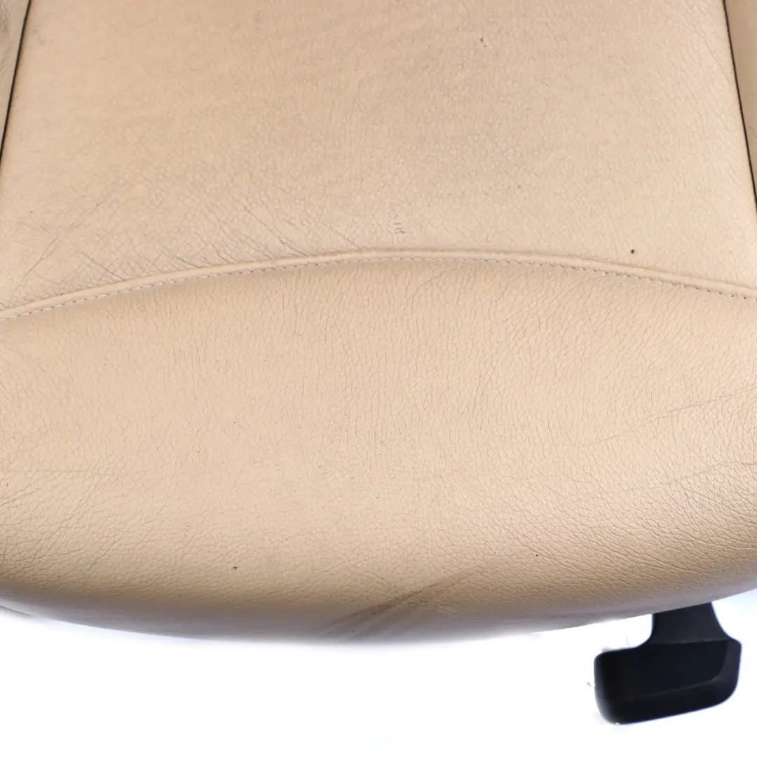 Asiento Delantero Derecho Interior Cuero Dakota Beige para BMW E90 E91 LCI con número de pieza 7246804 BMW E90 E91 LCI Asiento Delantero Derecho Interior Cuero Dakota Beige - SKU 7246804-1 - Número de pieza 7246804
