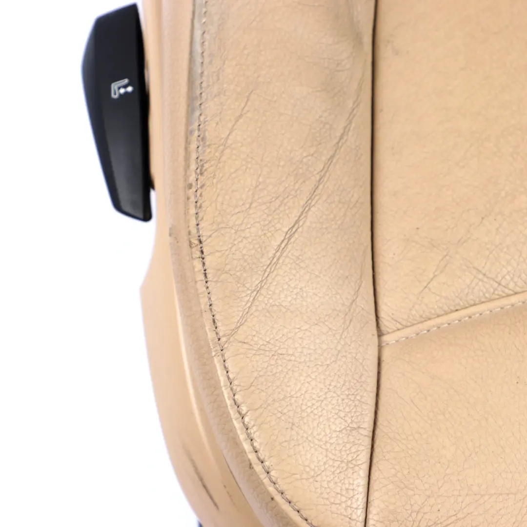 Sedile anteriore Destro Interno Pelle Dakota Beige Riscaldato per BMW E90 E91 LCI con numero di parte 7246804 BMW E90 E91 LCI Sedile anteriore Destro Interno Pelle Dakota Beige Riscaldato - SKU 7246804-1 - Numero di parte 7246804