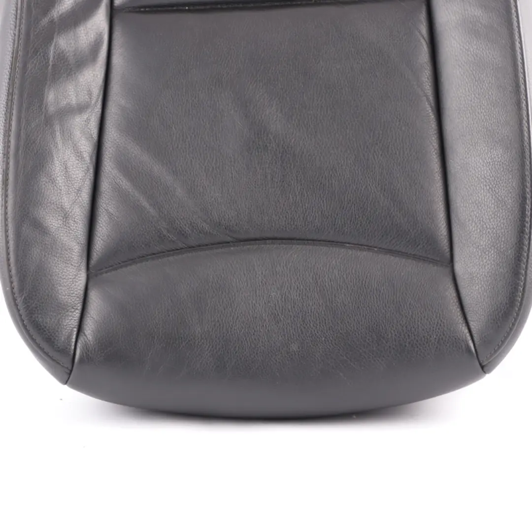 Front Left Right Seat N/O/S Cover Black Leather Dakota to BMW E90 E91 LCI with Part number 7246808 BMW E90 E91 LCI Front Left Right Seat N/O/S Cover Black Leather Dakota - SKU 7246808 - Part number 7246808