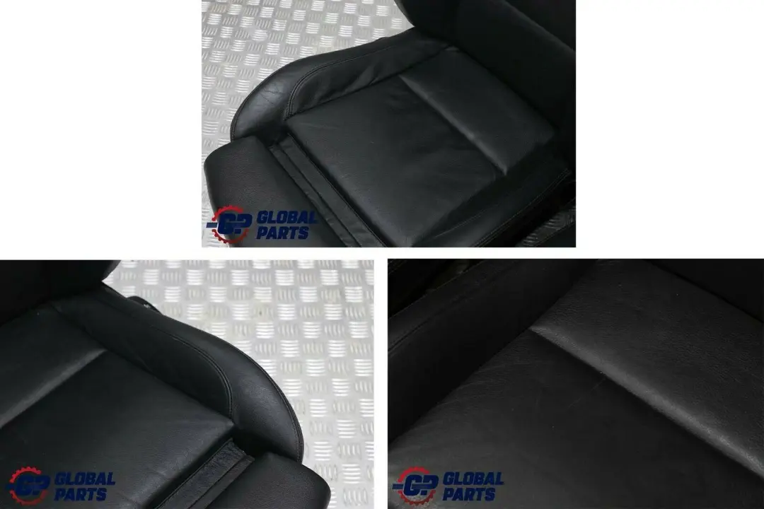 BMW E90 E91 LCI M Sportsitze Schwarz Leder Vorne Links Rechts Sport Sitz Sitze - SKU 7246853 - Teilenummer 7246853