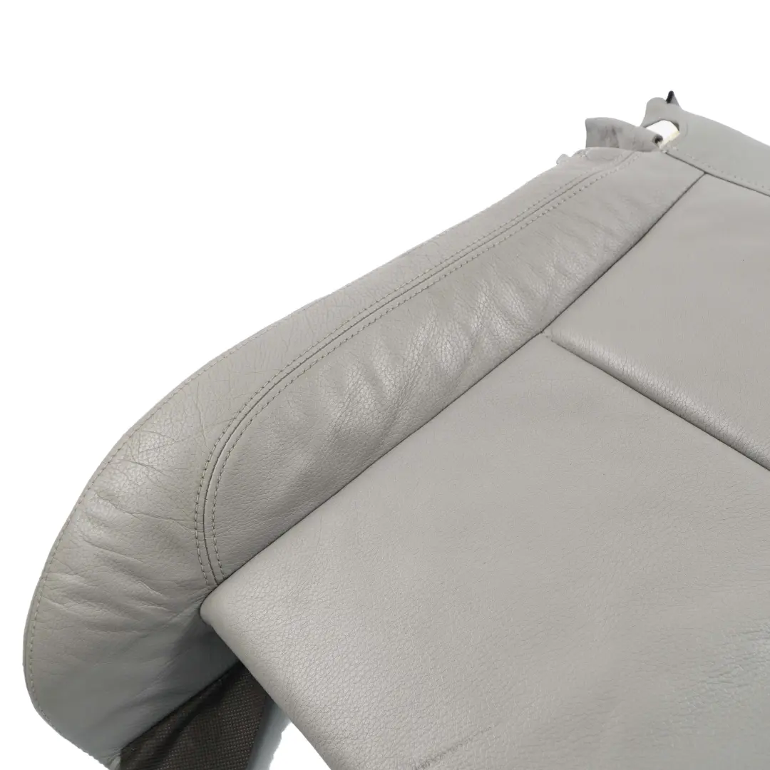 BMW 3 E90 E91 LCI Front Left Right N/O/S Sport Seat Cover Grey Leather - SKU 7246854 - Part number 7246854