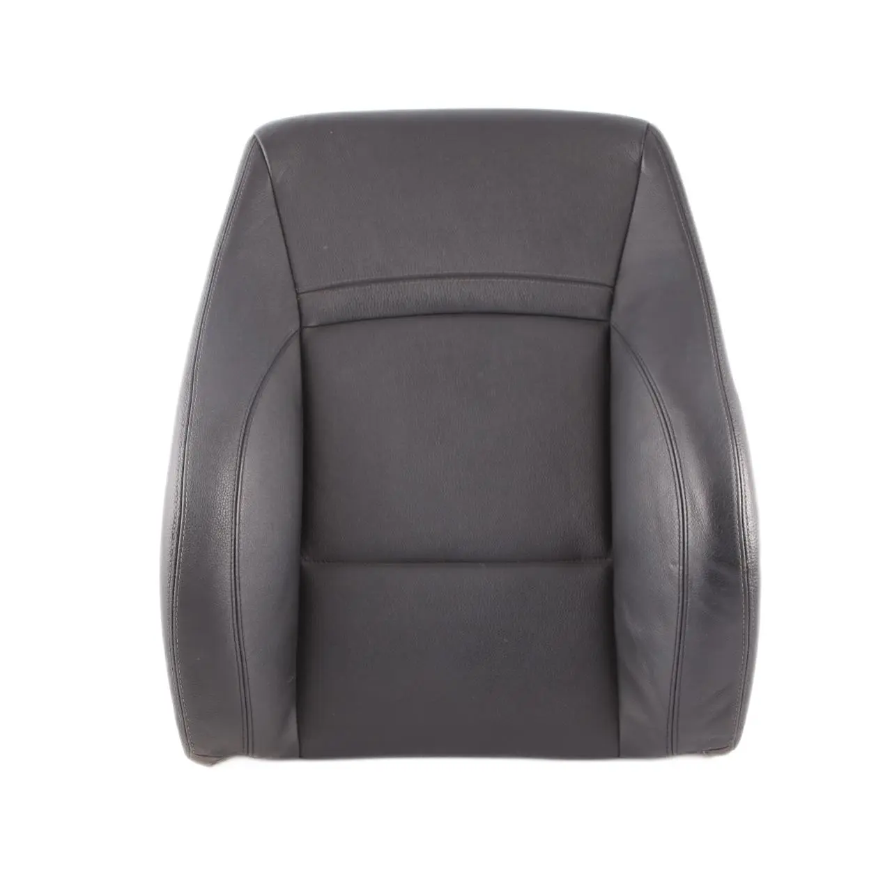 BMW E90 E91 LCI Respaldo Asiento Deportivo Delantero Izquierdo Cuero Negro