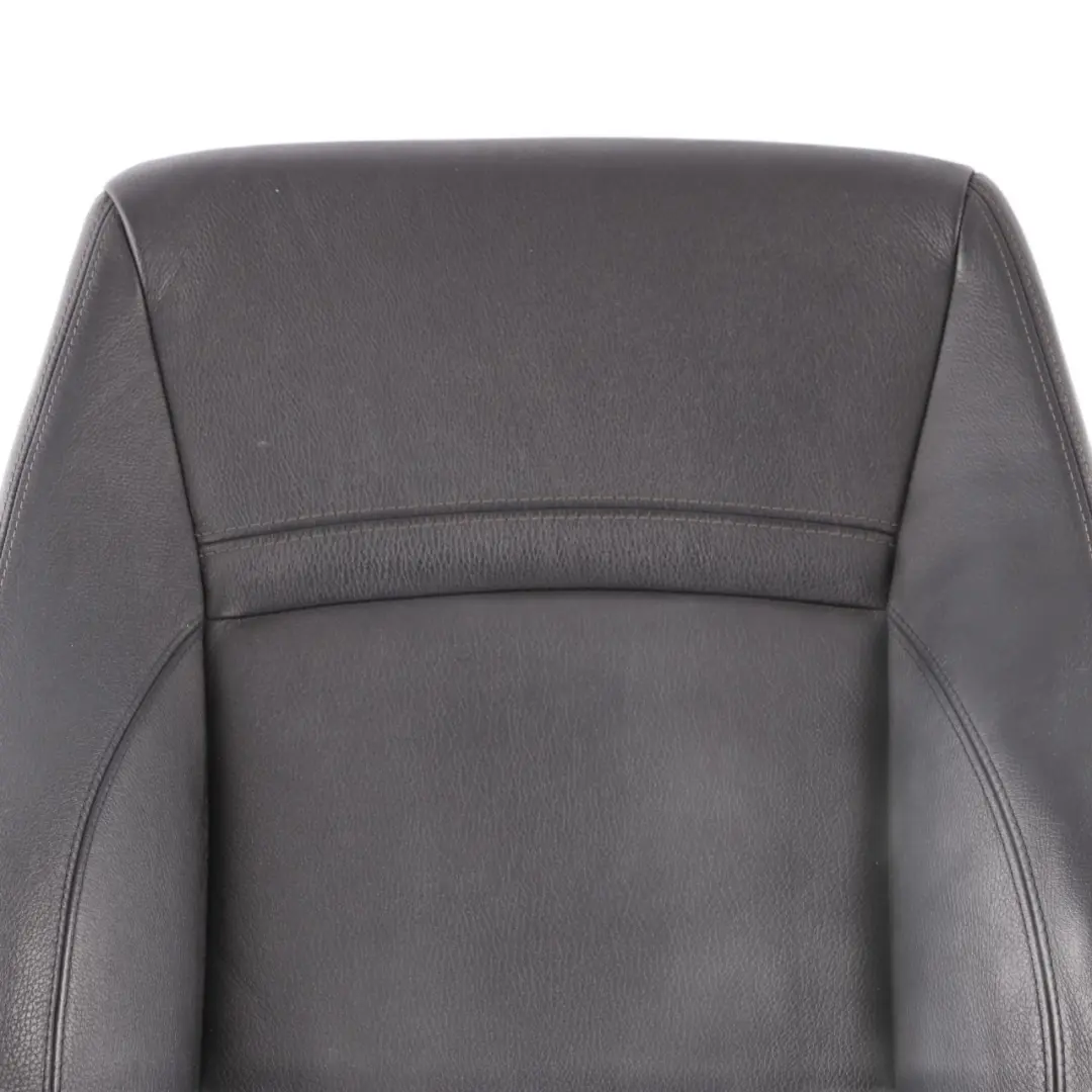 Backrest BMW E90 E91 LCI Front Left N/S Cover Leather Dakota Black to Sport Seat with Part number 7246857 Sport Seat Backrest BMW E90 E91 LCI Front Left N/S Cover Leather Dakota Black - SKU 7246857-1 - Part number 7246857