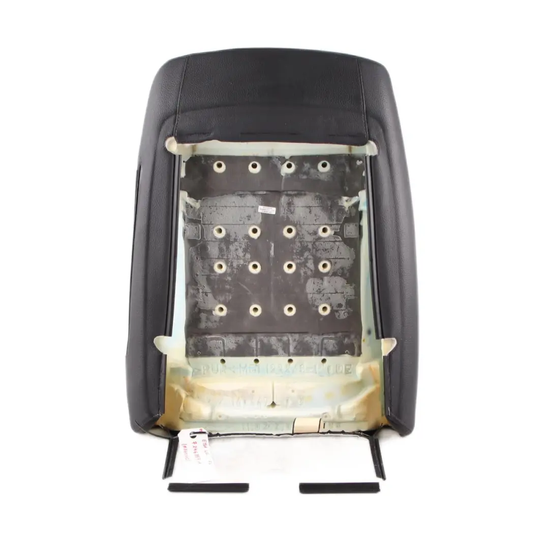 Backrest BMW E90 E91 LCI Front Left N/S Cover Leather Dakota Black to Sport Seat with Part number 7246857 Sport Seat Backrest BMW E90 E91 LCI Front Left N/S Cover Leather Dakota Black - SKU 7246857-1 - Part number 7246857