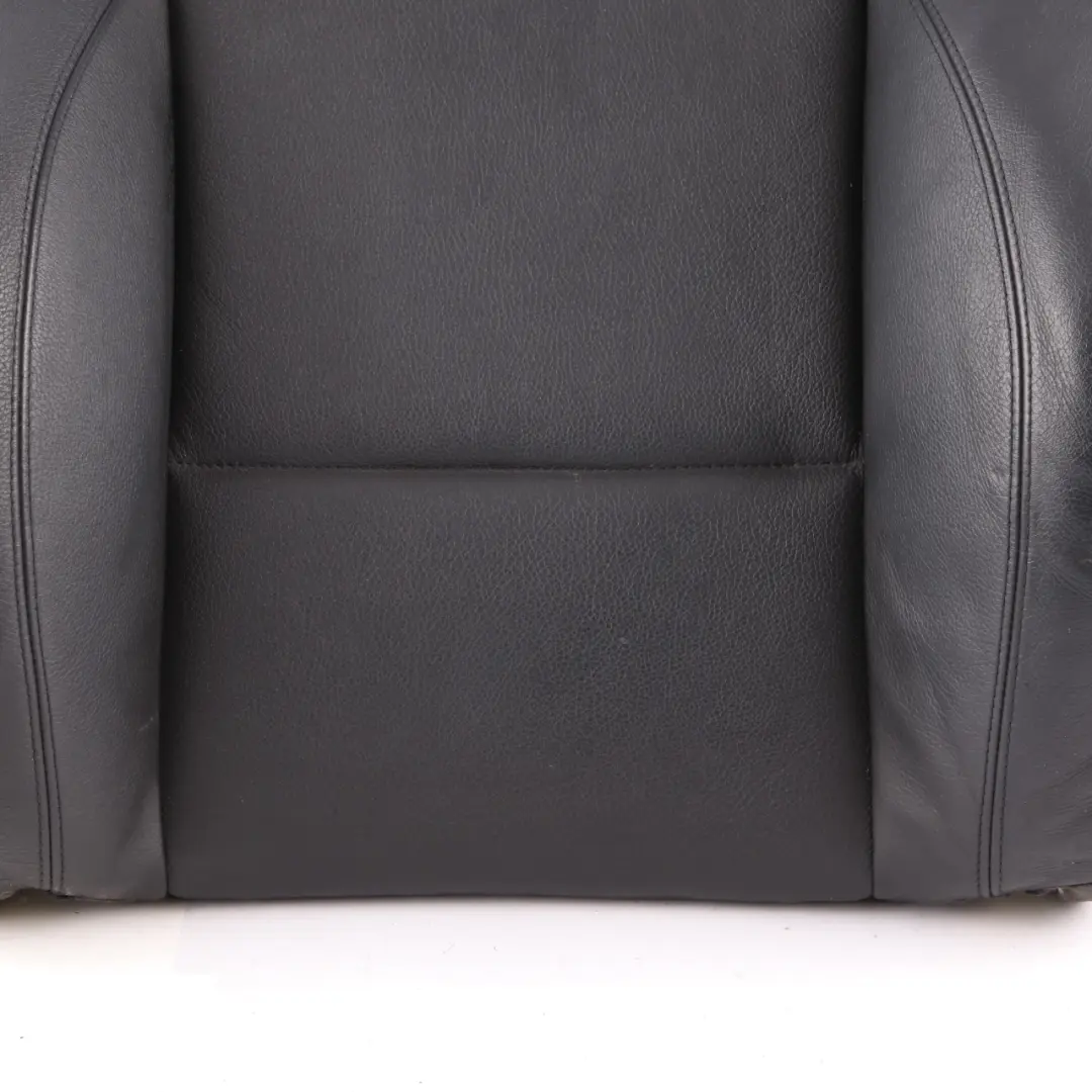 Backrest BMW E90 E91 LCI Front Left N/S Cover Leather Dakota Black to Sport Seat with Part number 7246857 Sport Seat Backrest BMW E90 E91 LCI Front Left N/S Cover Leather Dakota Black - SKU 7246857-1 - Part number 7246857