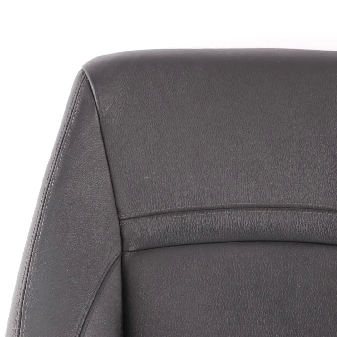 Sport Seat Backrest BMW E90 E91 LCI Front Left N/S Cover Leather Dakota Black - SKU 7246857-1 - Part number 7246857