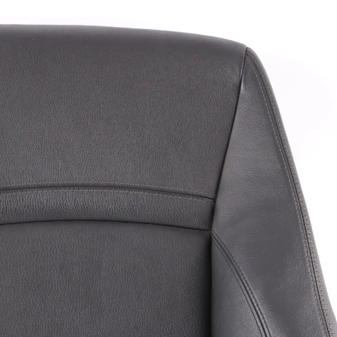 Sport Seat Backrest BMW E90 E91 LCI Front Left N/S Cover Leather Dakota Black - SKU 7246857-1 - Part number 7246857