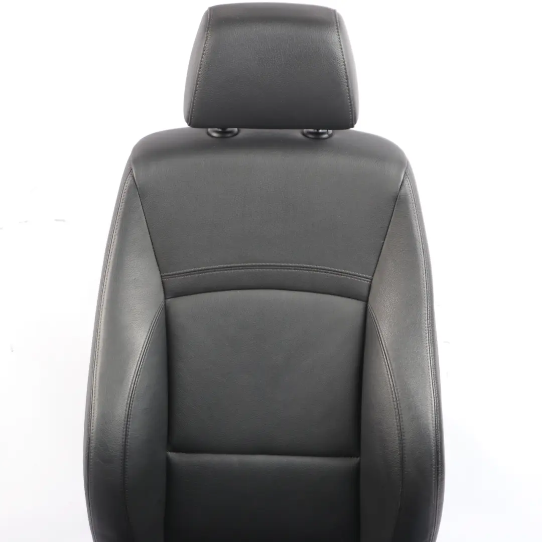 Leather Front Left N/S Interior Seat to BMW 3 Series E90 E91 LCI M Sport Black with Part number 7246857 BMW 3 Series E90 E91 LCI M Sport Black Leather Front Left N/S Interior Seat - SKU 7246857-5 - Part number 7246857