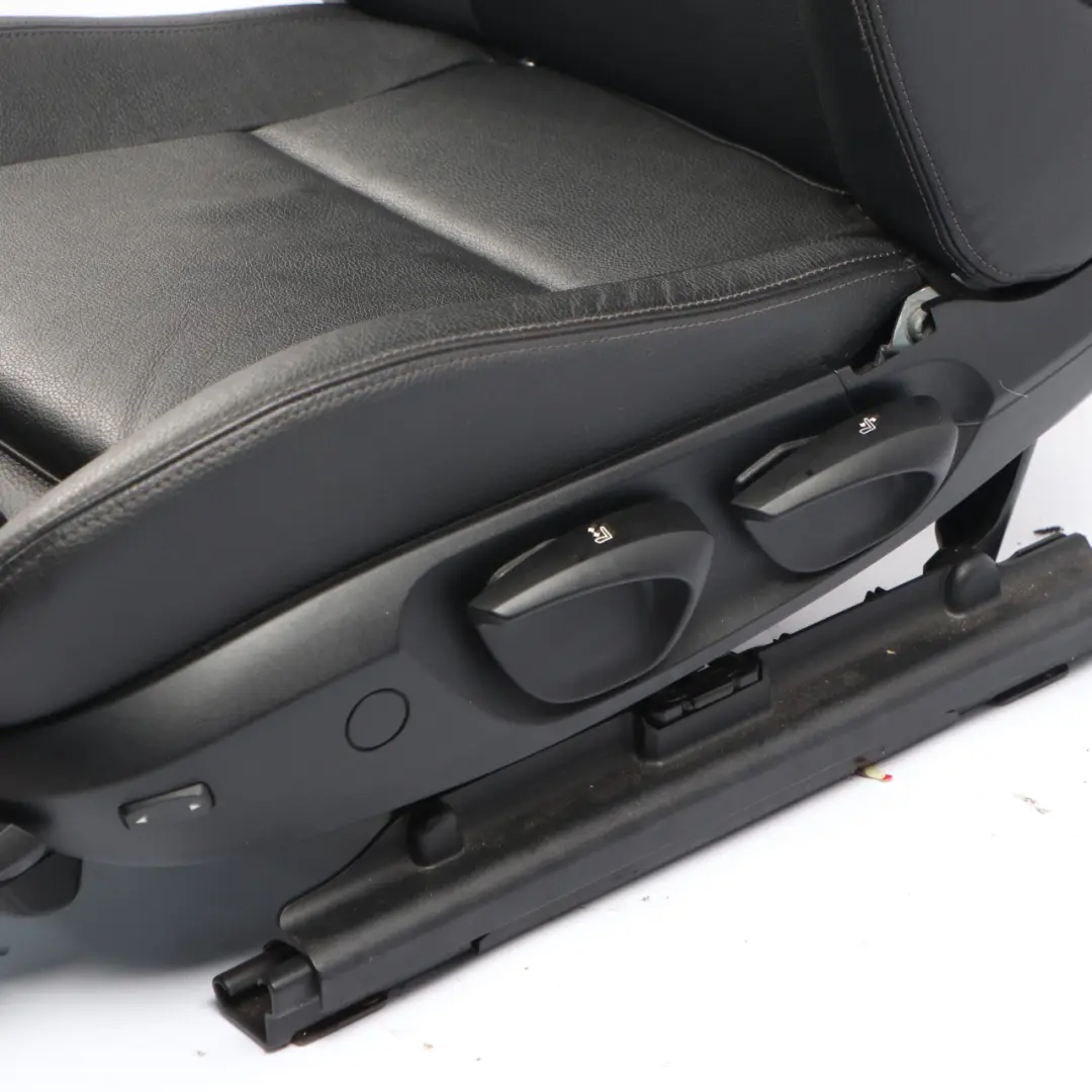 Leather Front Left N/S Interior Seat to BMW 3 Series E90 E91 LCI M Sport Black with Part number 7246857 BMW 3 Series E90 E91 LCI M Sport Black Leather Front Left N/S Interior Seat - SKU 7246857-5 - Part number 7246857
