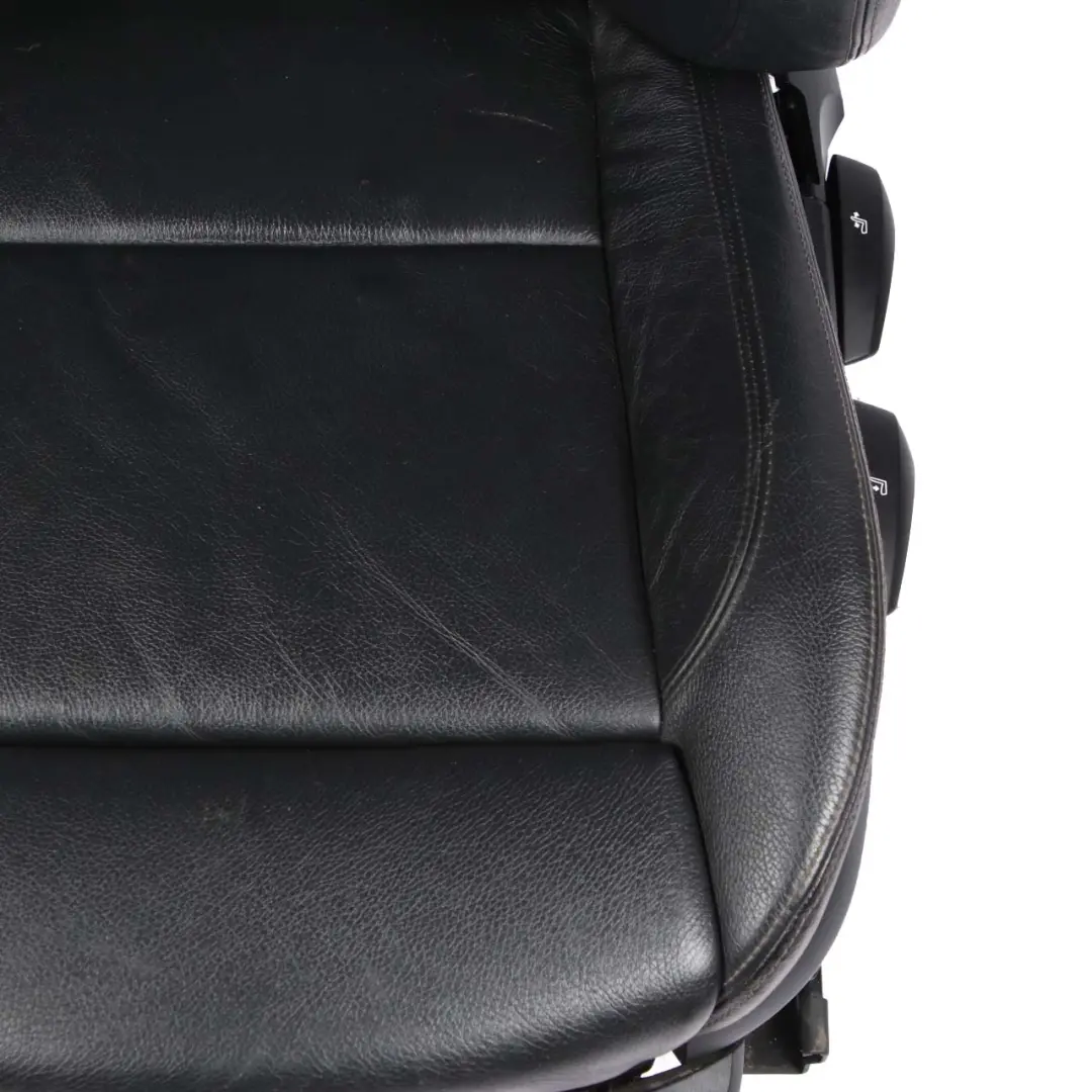 BMW E90 E91 LCI M Sport Siège Avant Gauche En Cuir Noir - SKU 7246857 - Numéro de pièce 7246857