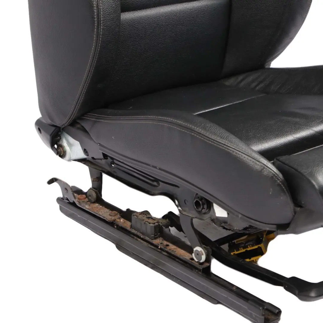 Asiento Delantero M Sport Interior De Cuero Negro Izquierdo para BMW E90 E91 LCI con número de pieza 7246857 BMW E90 E91 LCI Asiento Delantero M Sport Interior De Cuero Negro Izquierdo - SKU 7246857 - Número de pieza 7246857
