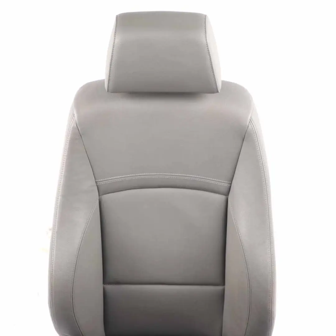 Vordersitz Links Lehne Bezug Leder Dakota Grau für BMW 3 E90 E91 LCI Sport mit Teilenummer 7246859 BMW 3 E90 E91 LCI Sport Vordersitz Links Lehne Bezug Leder Dakota Grau - SKU 7246859-1 - Teilenummer 7246859